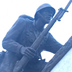 African American Soldier Statue