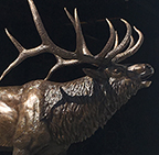 ELK Bronze Statue