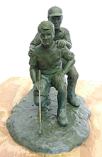 Father & Son Golfer Statue