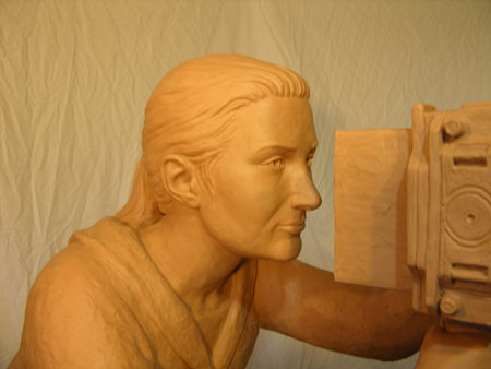 Debra McClinton statue 3