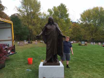 Jesus Christ statue Bronze monument