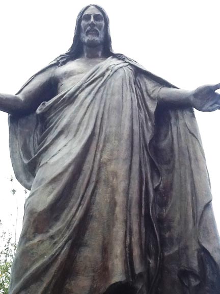 Risen Jesus Christ Bronze Monument