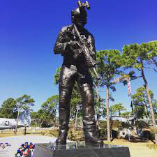 Ready Soldier Bronze Statue Marines