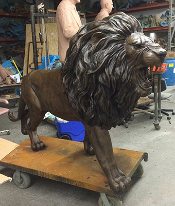 Bronze Life Size Lion Statue